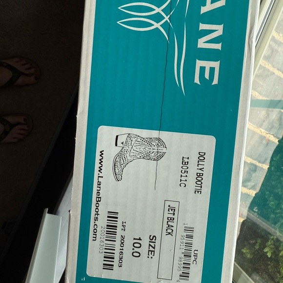 DOLLY BOOTIE - JET BLACK  Size 10 - Picture 7 of 10